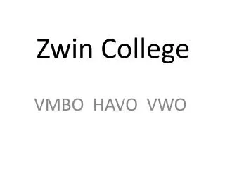 zwin college