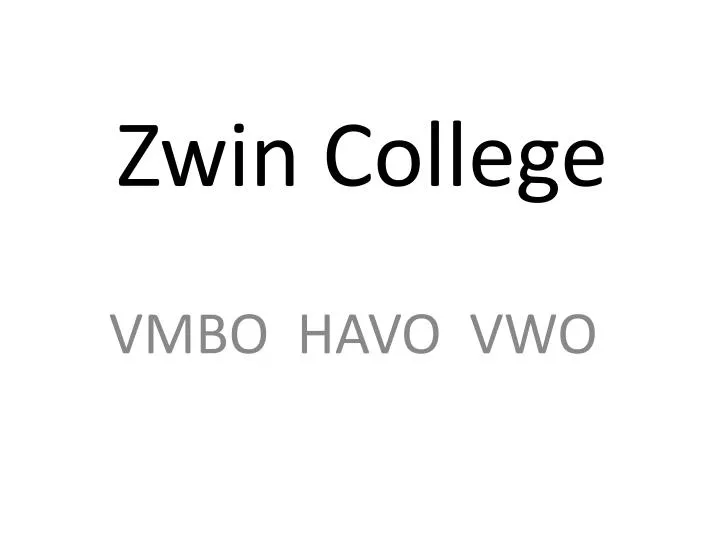 zwin college