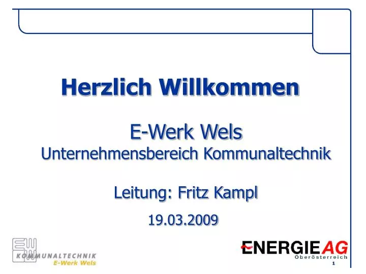 e werk wels unternehmensbereich kommunaltechnik leitung fritz kampl