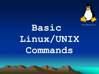 Basic Linux/UNIX Commands