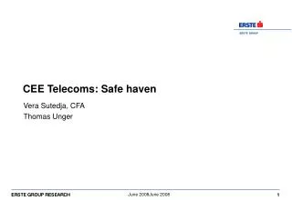 CEE Telecoms: Safe haven