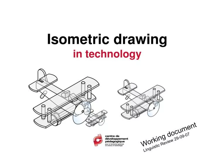 isometric drawing in technology