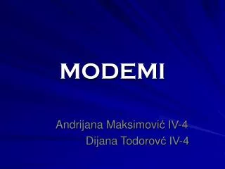 modemi