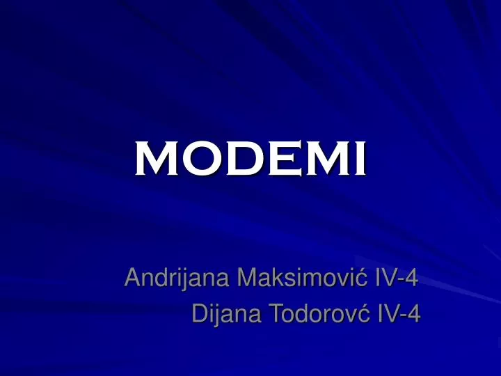 modemi