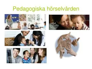 pedagogiska h rselv rden