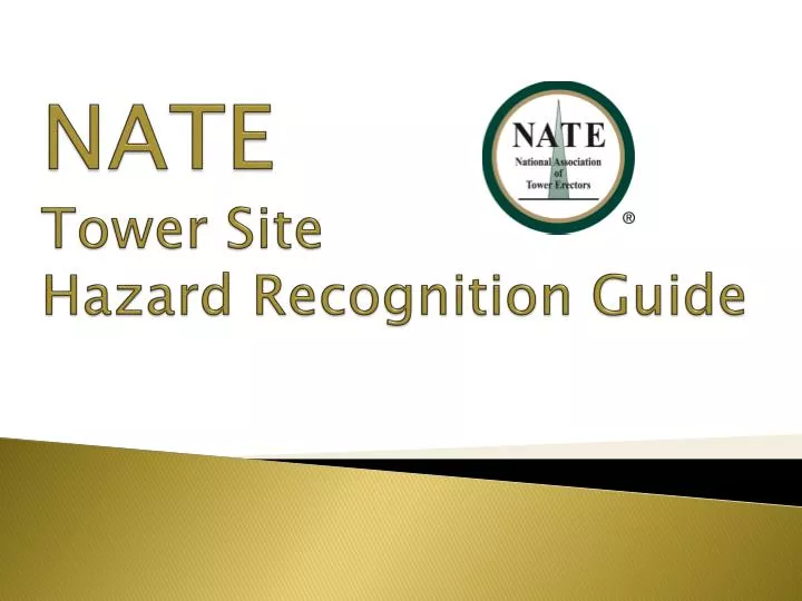 nate tower site hazard recognition guide