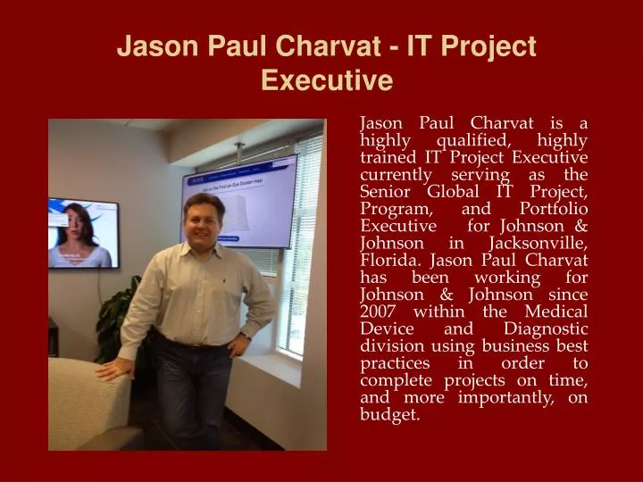 jason paul charvat it project executive