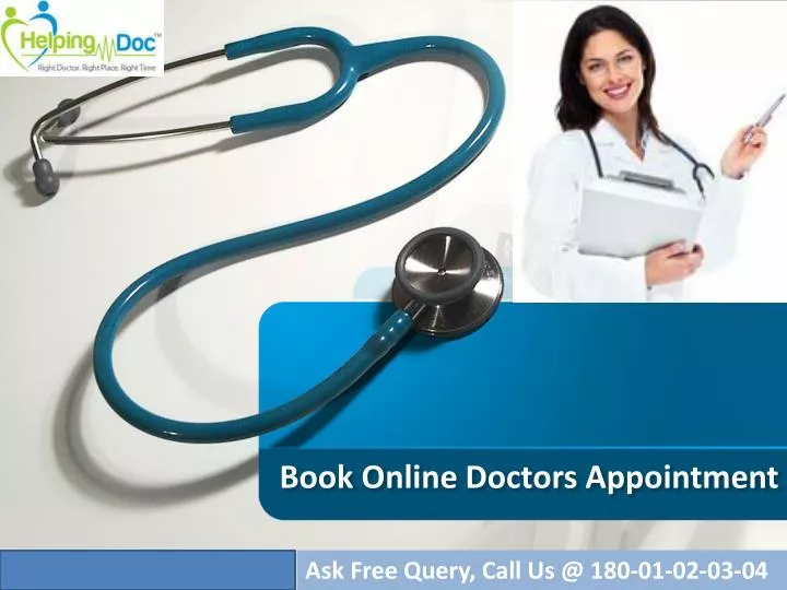 book online doctors appointment