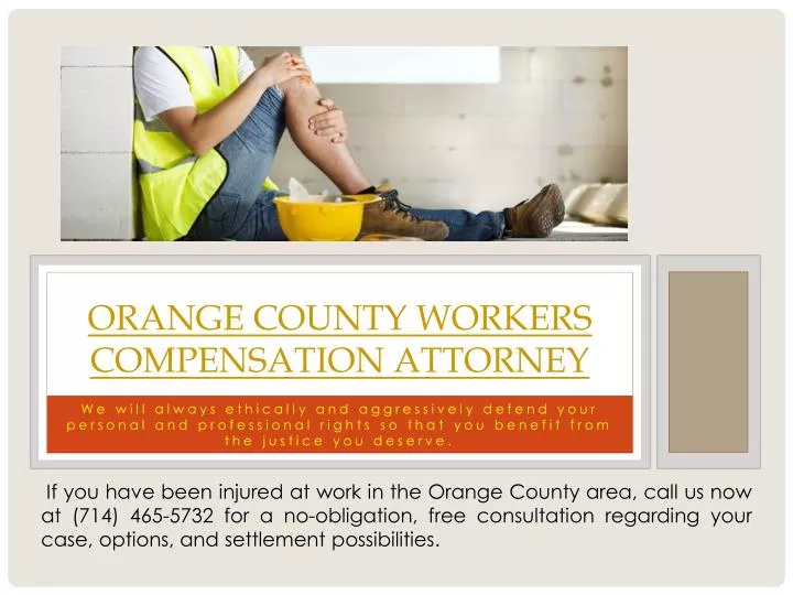 orange county workers compensation attorney