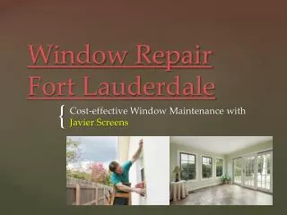 Sliding Glass Door Repair Fort Lauderdale