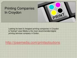 printing companies in croydon