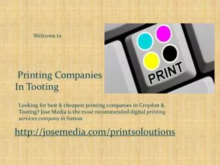 printing companies in tooting