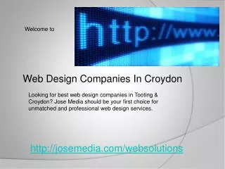 web design companies in croydon