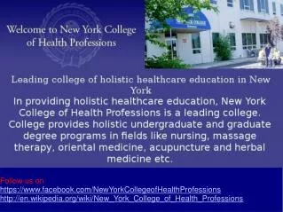 A leading holistic health care college