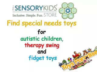 Special Needs Toys for Autistic Children, Therapy Swing and
