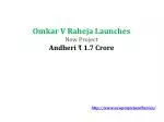 Omkar Raheja Project Andheri - slide 1
