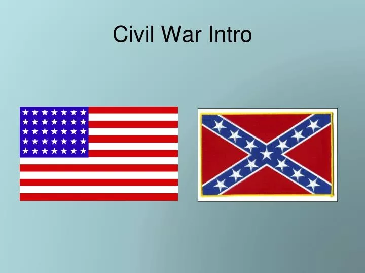 civil war intro