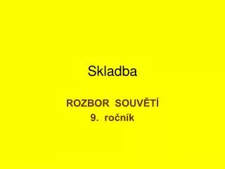 skladba
