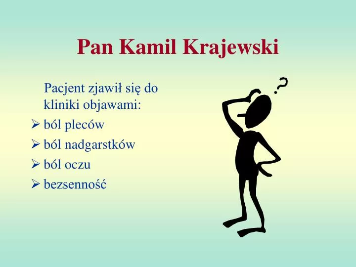 pan kamil krajewski