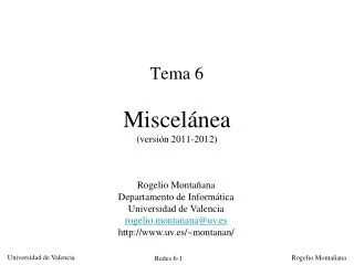 tema 6 miscel nea versi n 2011 2012