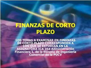 finanzas de corto plazo