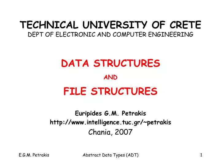 technical university of crete dept of electronic and computer engineering
