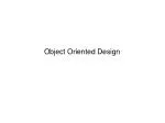Object Oriented Design