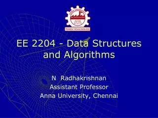 EE 2204 - Data Structures and Algorithms