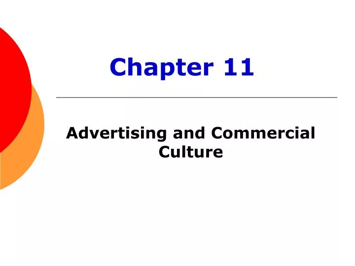 advertising and commercial culture