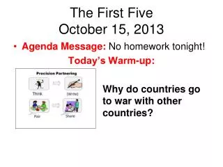 The First Five October 15, 2013