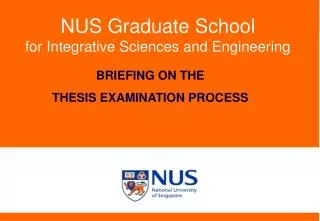 NUS Graduate School for Integrative Sciences and Engineering