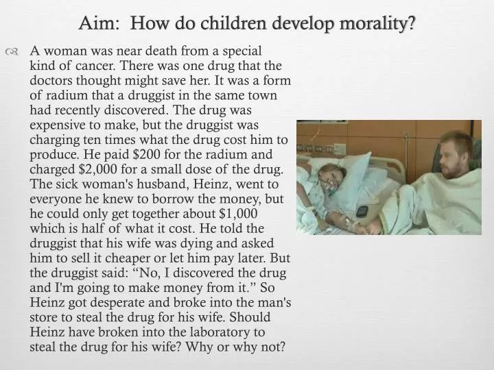 aim how do children develop morality