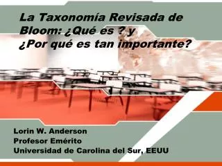 la taxonom a revisada de bloom qu es y por qu es tan importante