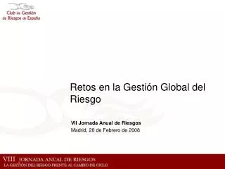 retos en la gesti n global del riesgo