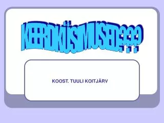 koost tuuli koitj rv