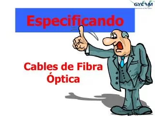 especificando