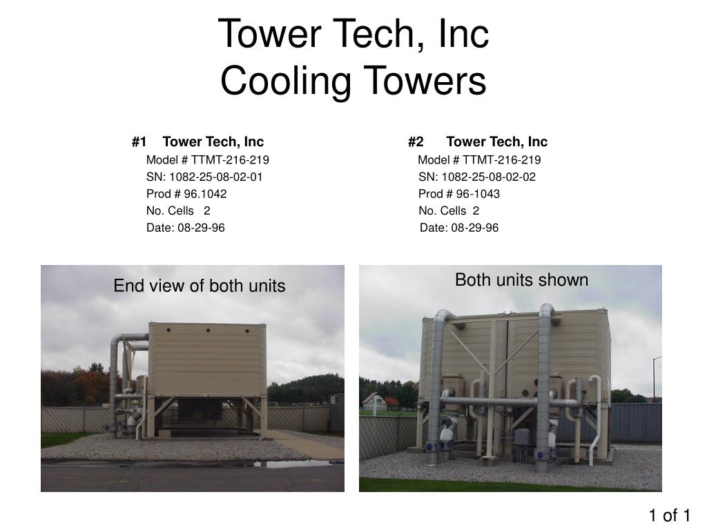 PPT - Tower Tech, Inc Cooling Towers PowerPoint Presentation, free ...
