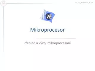 mikroprocesor