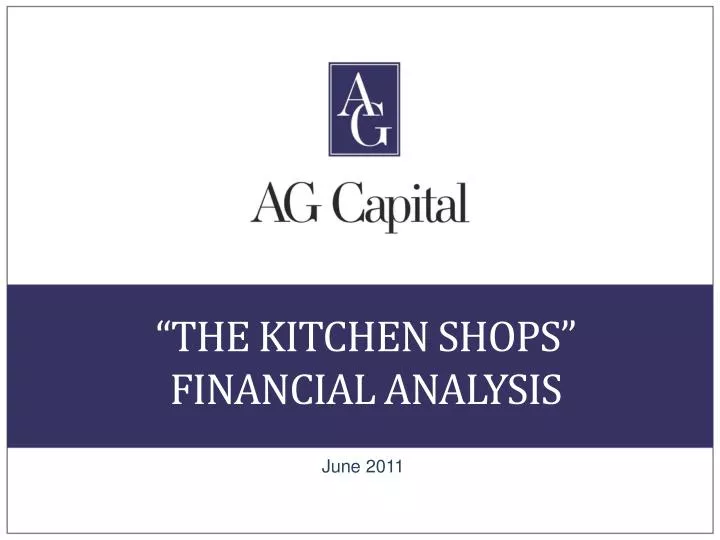 the kitchen shops financial analysis