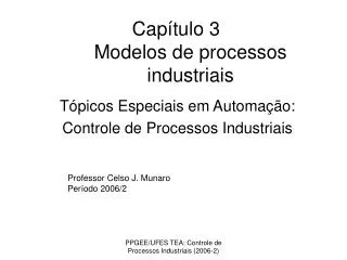 cap tulo 3 modelos de processos industriais