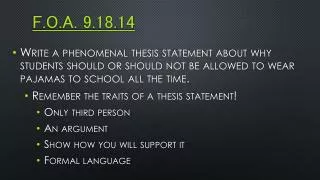 F.O.A. 9.18.14