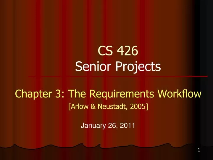 cs 426 senior projects