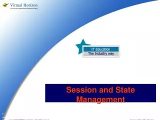 Session and State Management