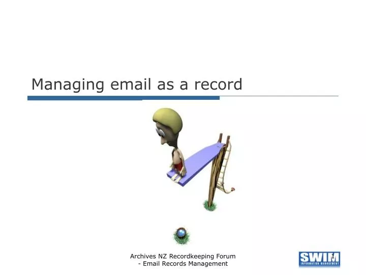 managing email as a record