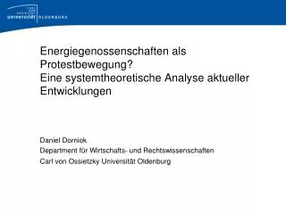 energiegenossenschaften als protestbewegung eine systemtheoretische analyse aktueller entwicklungen