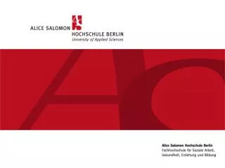 Alice Salomon Hochschule Berlin