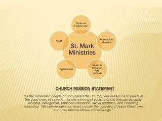 Church Mission statement