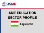 Tajikistan - slide 1
