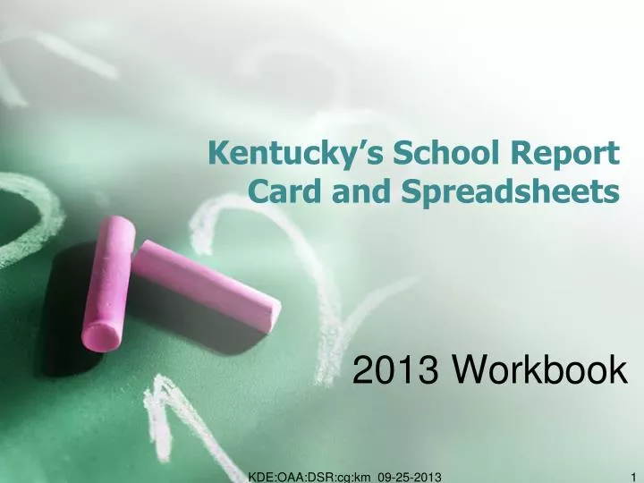 kentucky s school report card and spreadsheets
