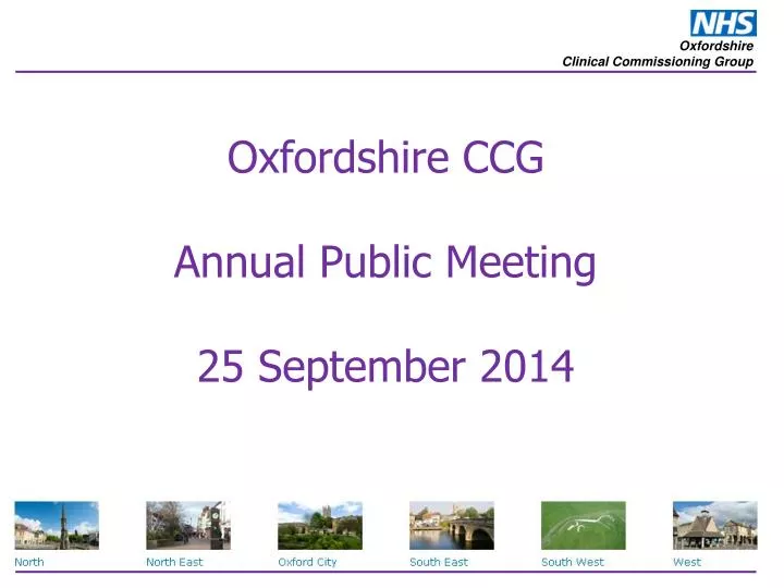 oxfordshire ccg annual public meeting 25 september 2014